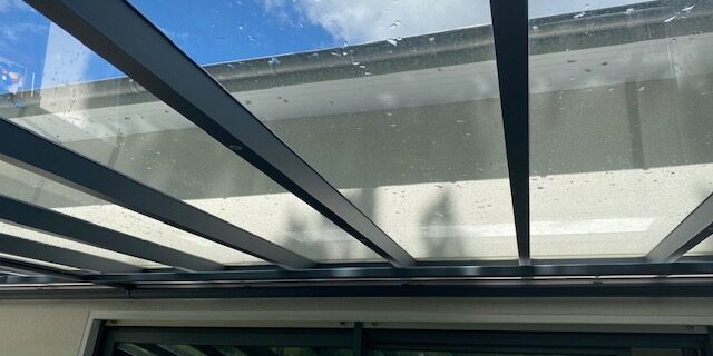 Kondenswasser im Wintergarten